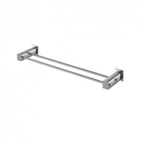 FANI - PORTA TOALHA RETO DUPLO LONGO ÁTRIO 4900 C325